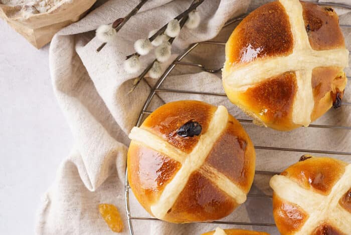 Vegan Hot Cross Buns